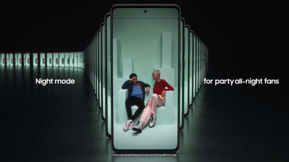 Galaxy S20 FE Night Mode