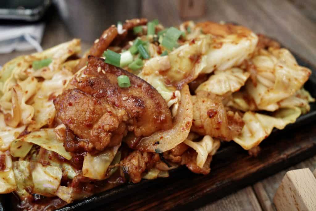 荃灣黃店-韓閣-辣炒豬肉