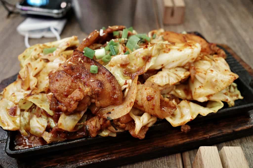 荃灣黃店-韓閣-辣炒豬肉