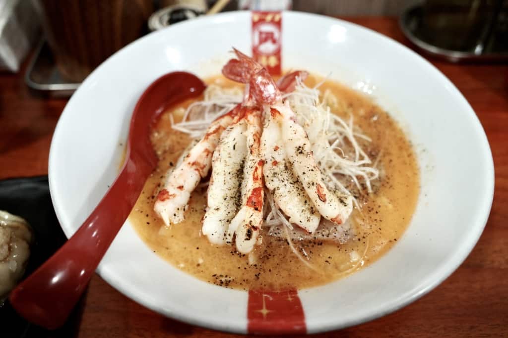 Ramen Nagi凪拉麵 限定拉麵：赤蝦拉麵