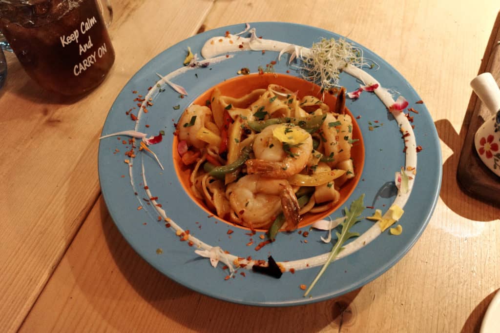 Homeland-川味海蝦闊條麵