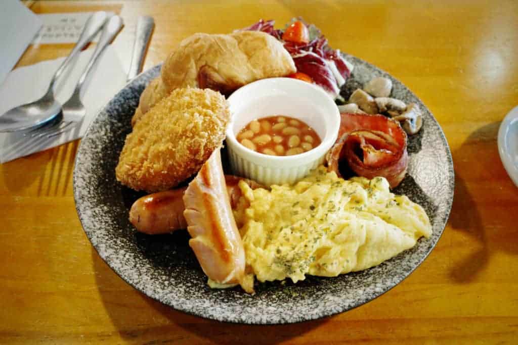 轉角:-英式早餐 $98