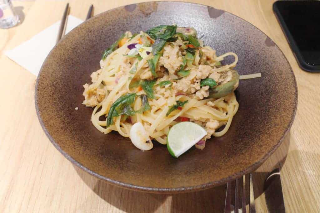 REACTION Coffee Roasters-Tom Yum Omnipork Linguine $94