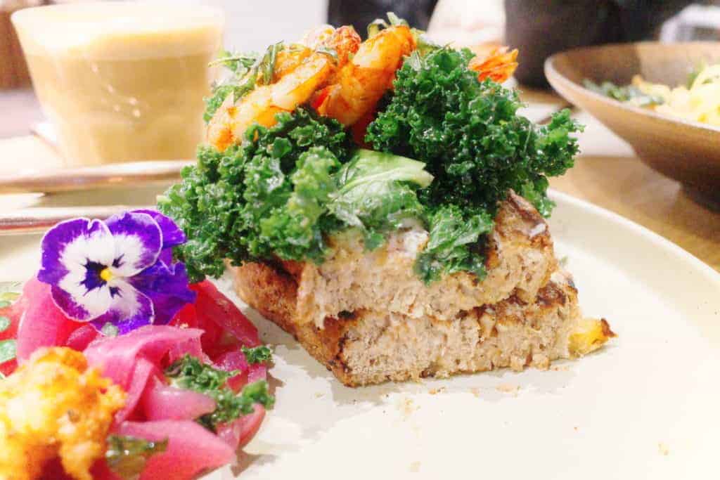 REACTION Coffee Roasters-Spicy Shrimp Toast $108