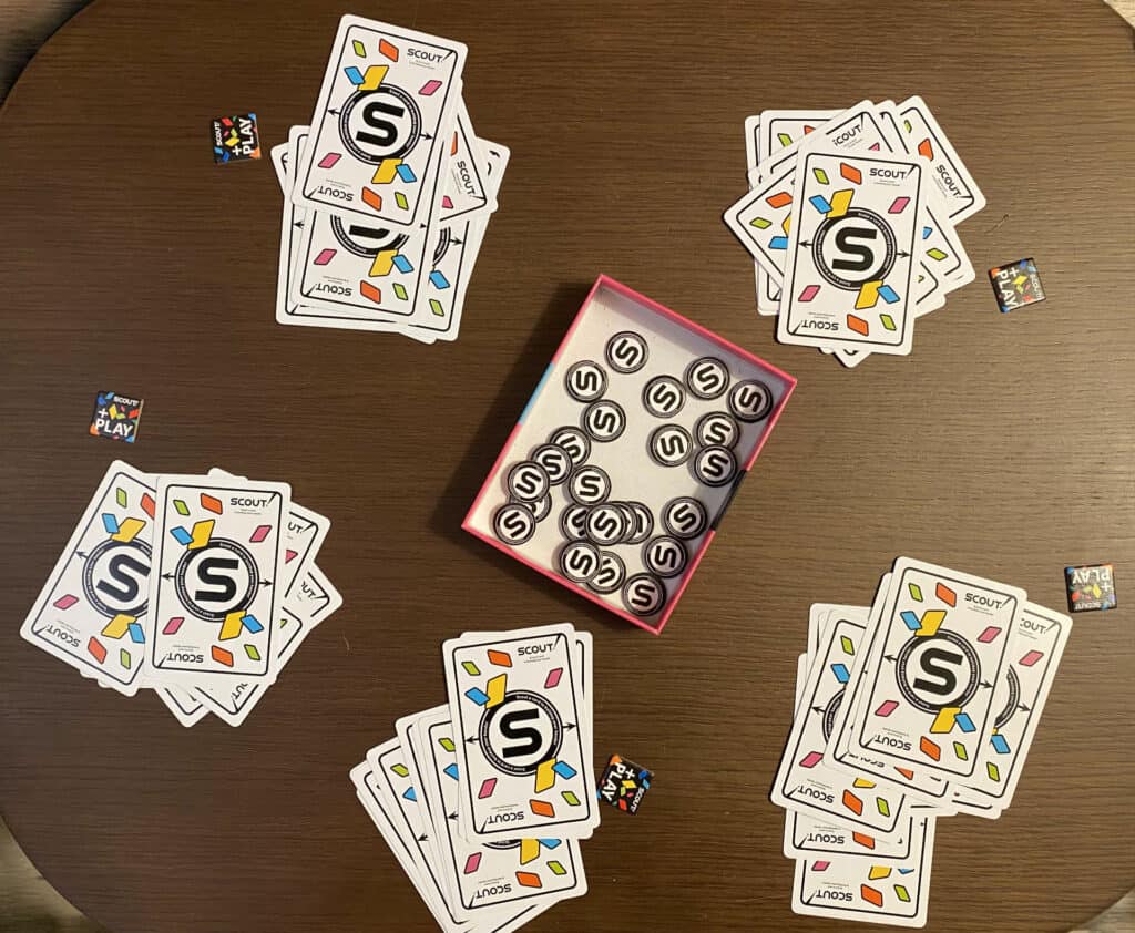 Scout! 5人遊玩Setup示範