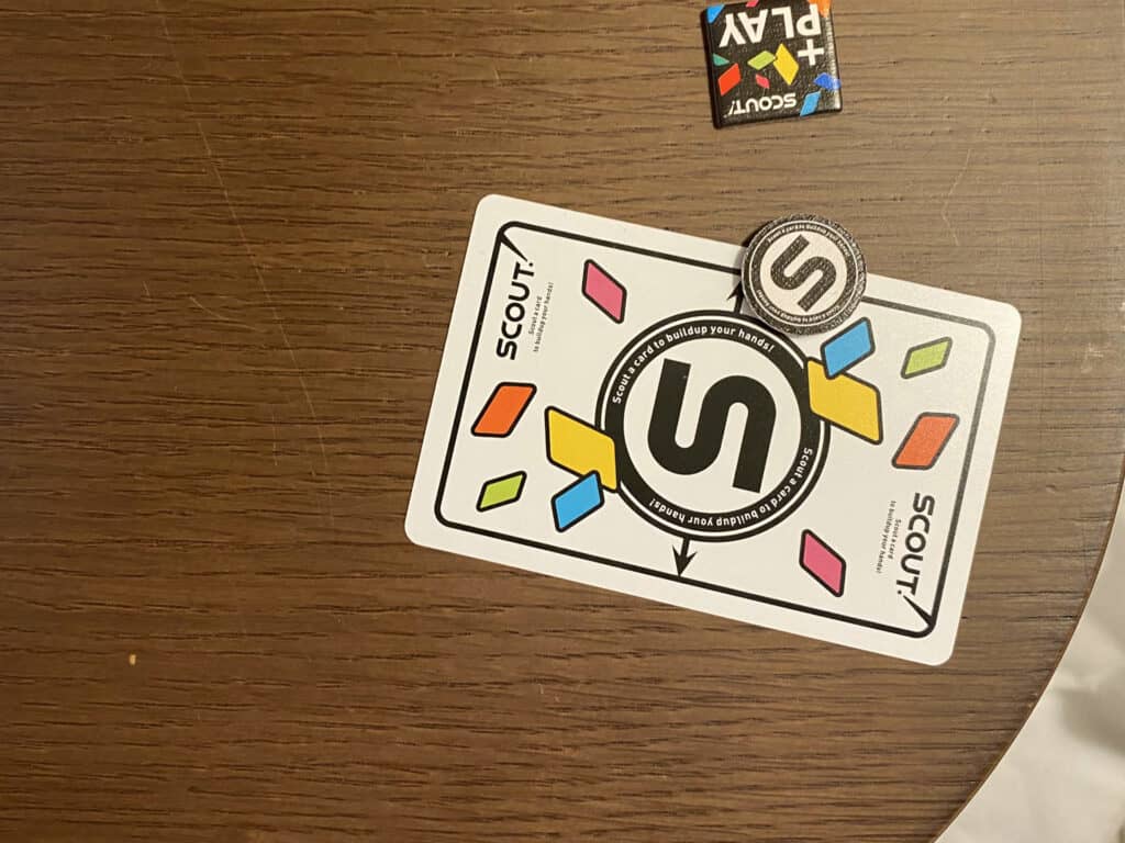 Scout!完 要畀1個VP Token被Scout!嘅玩家