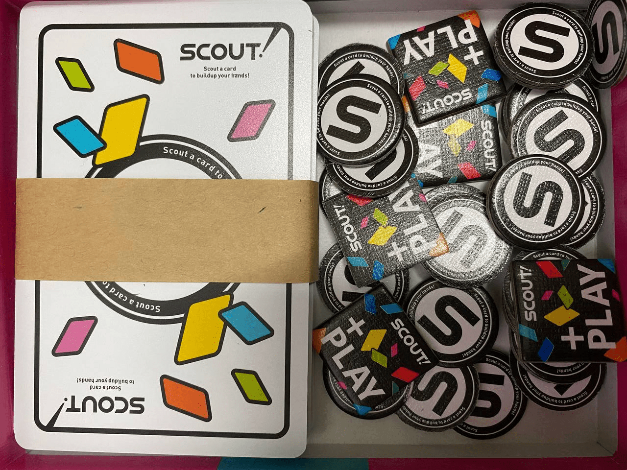 日本卡牌遊戲Scout支援3-5人同時遊玩，影學又好玩